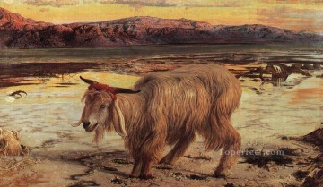 William Holman Hunt Painting - El chivo expiatorio británico William Holman Hunt